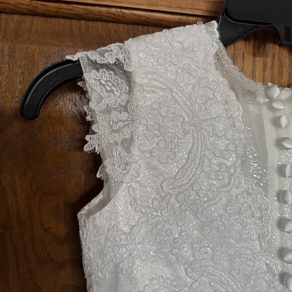 First Communion / Jr. Bridesmaid -Joan Calabrese Tulle Dress - Size 7 - … - Picture 15 of 15